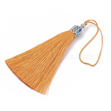 Nylon Tassel Big Pendant Decorations(AJEW-N024-16)-2