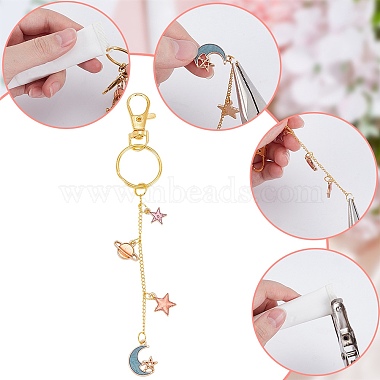 DIY Keychian Making Kits(DIY-BM0001-43)-5