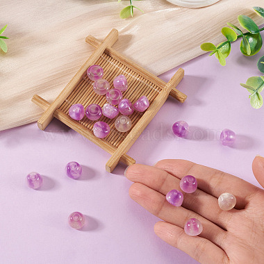 20Pcs 2 Colors Resin UV Reactive Beads(RESI-TA0005-68)-7