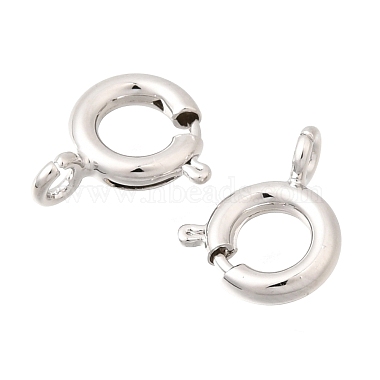 Brass Spring Ring Clasps(KK-C255-14P)-2