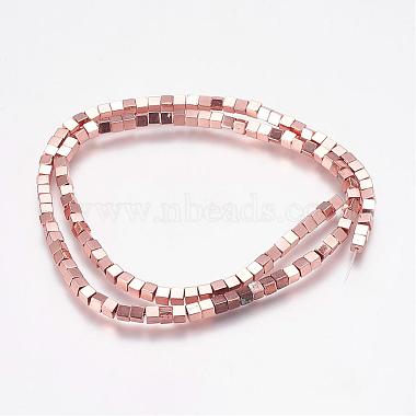 Grade AA Non-Magnetic Synthetic Hematite Bead Strands(G-G652-22RG)-2