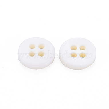 Boutons de nacre d'eau douce 4-hole(BUTT-N018-042)-2