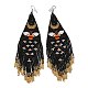 Bohemia Woven Glass Seed Bead Dangle Earrings(EJEW-A046-01C)-1