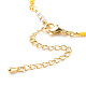 Imitation Pearl & Glass Seed Beaded Chain Bracelet for Women(BJEW-JB07741)-5