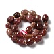 Chapelets de perles aux fraises en quartz naturel(G-B028-B01)-3