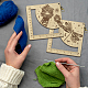 Wooden Square Frame Crochet Ruler(DIY-WH0537-010)-5