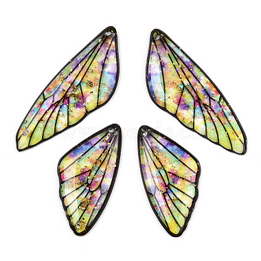Transparent Resin Wing Pendants Set(X-RESI-TAC0021-01A)-3