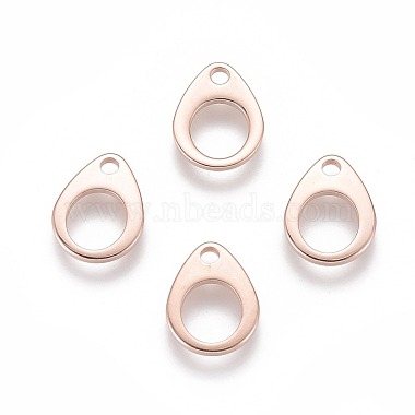Rose Gold Stainless Steel Chain Extender Connectors