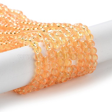 Chapelets de perles en verre transparent drawbench(GLAD-Q012-4mm-08)-5