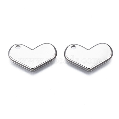 Stainless Steel Color Heart 316 Surgical Stainless Steel Pendants