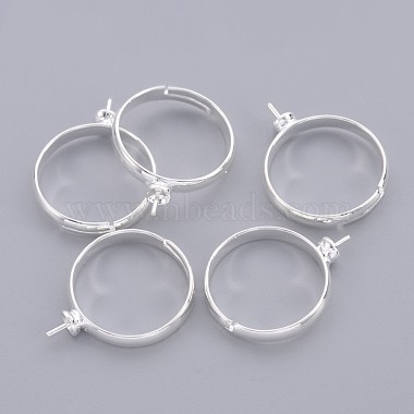 Silver Brass Ring Components