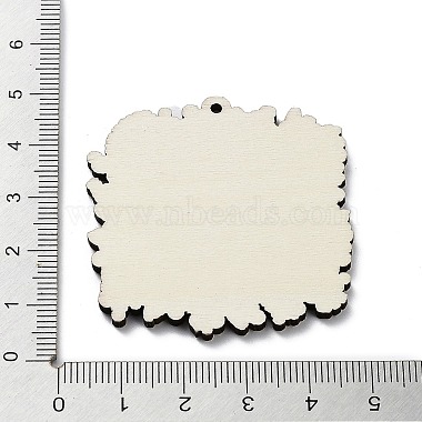 Momther's Day Wooden Pendants(WOOD-I012-01G)-3