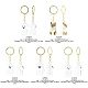 Iron Plastic Keychains(KEYC-FZC0001-001B-G)-4
