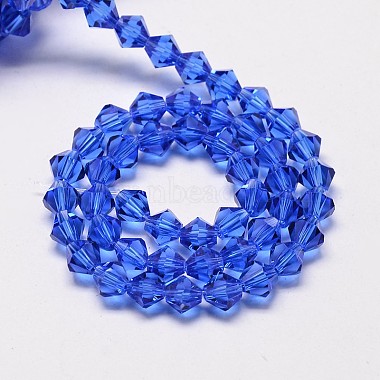 Imitate Austrian Crystal Bicone Glass Beads Strands(GLAA-F029-3x3mm-08)-2