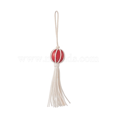Red Others Wood Pendant Decorations
