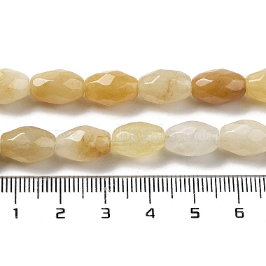 topaze naturelles perles de jade de brins(G-P520-C13-01)-5
