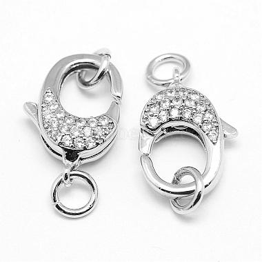 Real Platinum Plated Others Brass Clasps