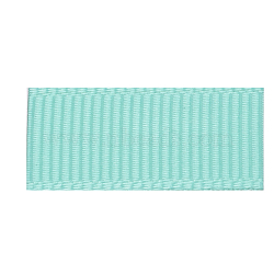 High Dense Polyester Grosgrain Ribbons, Medium Aquamarine, 1/8 inch(3.2mm), about 500yards/roll(OCOR-S112-A-57)