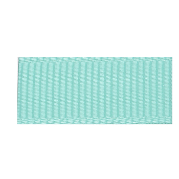 High Dense Polyester Grosgrain Ribbons, Medium Aquamarine, 1/8 inch(3.2mm), about 500yards/roll