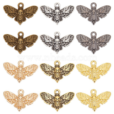 60Pcs 6 Colors Alloy Pendant(FIND-GO0001-19)-1