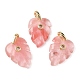Cherry Quartz Glass Pendants(GG-CBA105B-01H-G)-1