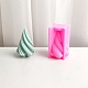 Twisted Cone Candle Food Grade Silicone Molds(DIY-D071-05B)-1