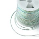 17 полиэфирная швейная нить м радужного цвета(OCOR-E026-08C)-2