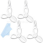 5Pcs 925 Sterling Silver Charms, with 925 Stamp, Silver Color Plated and 1Pc Polishing Cloth, Scissor, 14x14x2mm, Jump Ring: 5x1mm, Inner Diameter: 3mm(STER-BBC0009-93B)