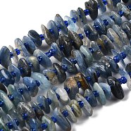 Natural Kyanite Beads Strands, Nuggets, 8~13x8~10x2~4mm, , about 83pcs/strand, 15.55''(39.5cm)(G-J403-01)