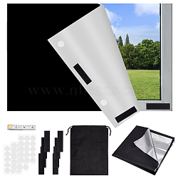 Polyester Portable Window Blackout Curtain for Travel, Rectangle, 1500x2960x0.1mm(AJEW-WH0471-139)