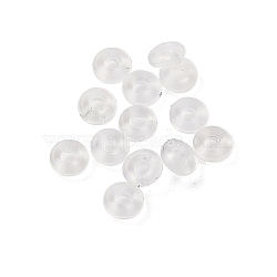 Silicone Gasket, Rings, Clear, 2x0.6mm, Hole: 0.6mm, 100pcs/set(KK-K381-05A)