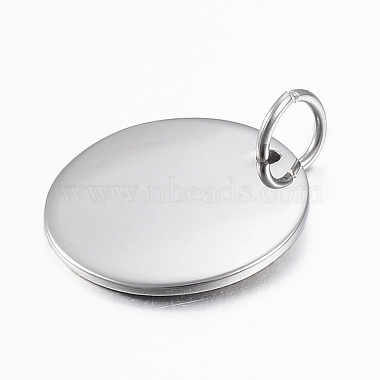 Smooth Surface 304 Stainless Steel Pendants(STAS-H424-26P)-2