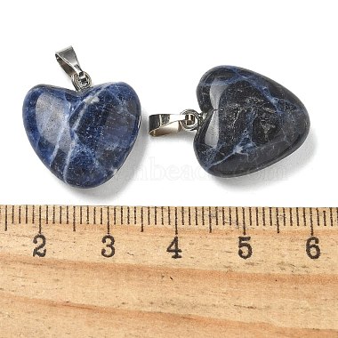 Natural Sodalite Pendants(G-K385-03P-03)-3