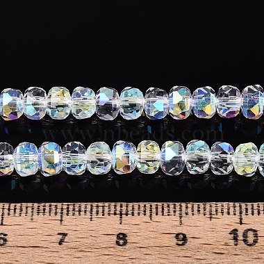 電気メッキ透明ガラスビーズストランド(EGLA-N022-05B-C07)-4