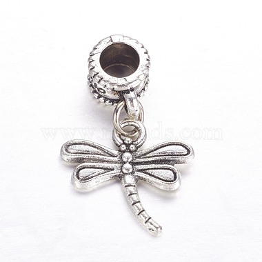 27mm Dragonfly Alloy Dangle Beads