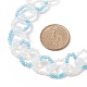 Opale et graine de verre braded anneau wrap colliers de perles pour les femmes(NJEW-JN03946)-6