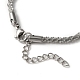 304 bracelets et colliers en chaîne à maillons en acier inoxydable(SJEW-F220-01B-P)-3