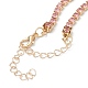 Alloy Rhinestone Cup Chain Necklaces(NJEW-H217-02LG)-3