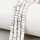 howlite naturelles brins de perles(G-G345-C01-2x4mm)-1