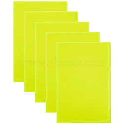 Transparent Acrylic Sheet, Rectangle, for Craft Picture Frame Display Project, Yellow, 180x120x3mm(FIND-WH0152-142C)