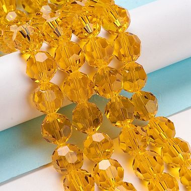imitation des cordes de perles de cristal autrichiennes(G-M181-12mm-08A)-4