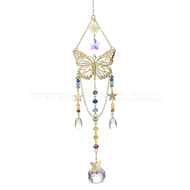 Butterfly Glass Pendant Decorations