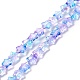 Perles en verre transparentes(GLAA-F112-04A)-2