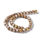 Handmade Gold & Silver Foil Lampwork Beads(GLAA-G107-07B-07)-1
