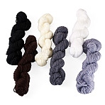 6 Bundles 6 Colors Acrylic Fiber Yarn, for Weaving, Knitting & Crochet, Mixed Color, 2.2mm, about 76.55 Yards(70m)/Set(OCOR-TA0003-17)