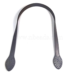 PU Leather Bag Handles, for Purse Replacement, Slate Gray, 610mm(PW-WGFCBCC-05)