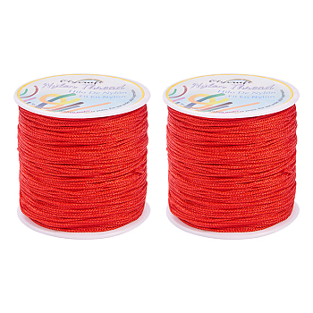 Nylon Thread, Red, 1mm, about 100yard/roll