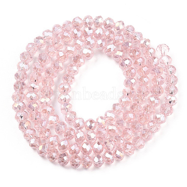 Electroplate Transparent Glass Beads Strands(EGLA-A034-T4mm-B30)-2