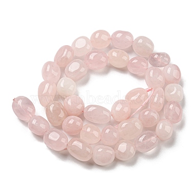 naturel a augmenté perles de quartz brins(G-C038-02A-06)-3