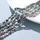 Natural Larimar Beads Strands(G-D0002-B38)-1